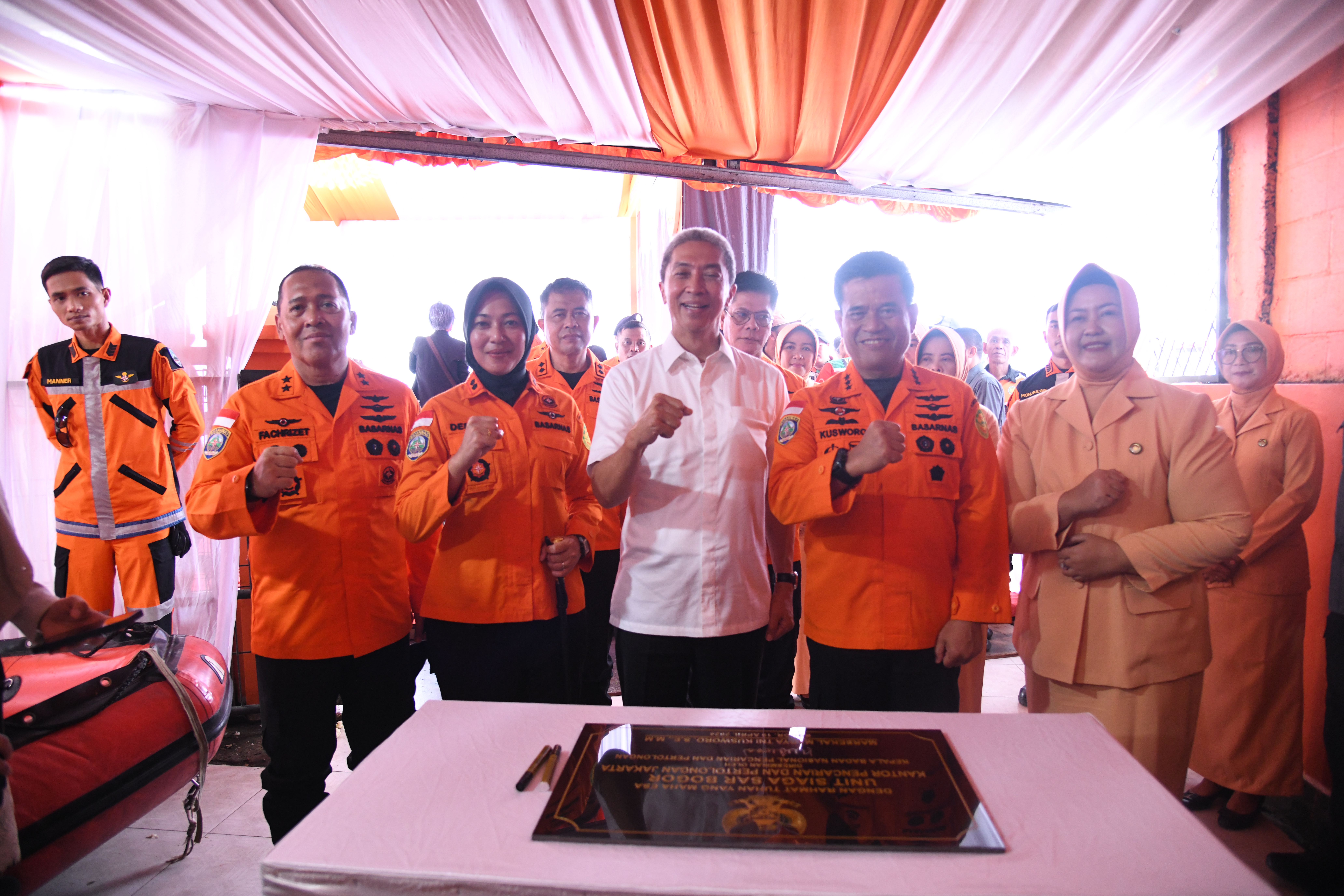 KABASARNAS RESMIKAN UNIT SIAGA SAR BOGOR