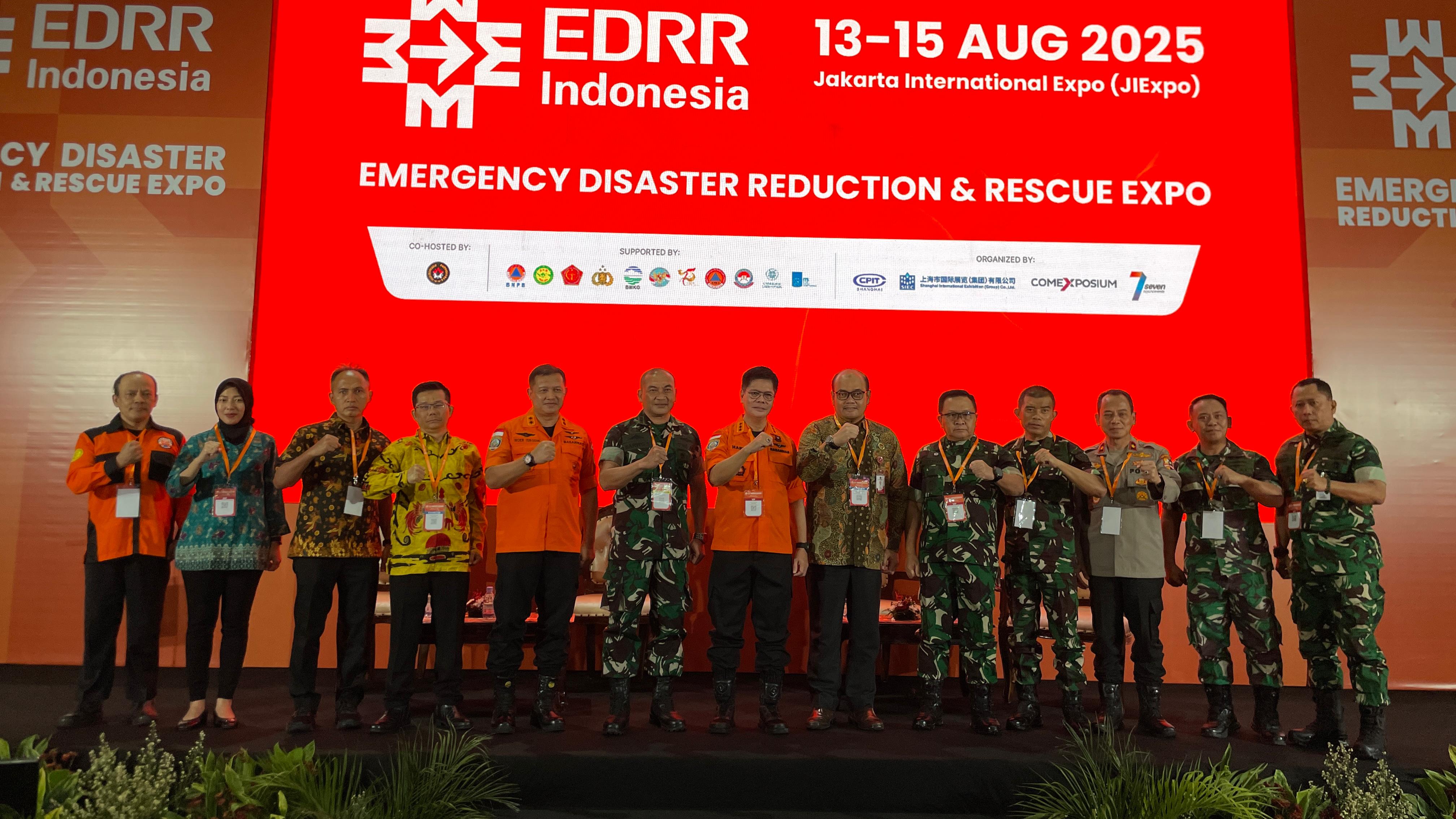 Kepala Kantor SAR Jakarta Menghadiri Penutupan Pameran EDRR Indonesia EXPO 2025
