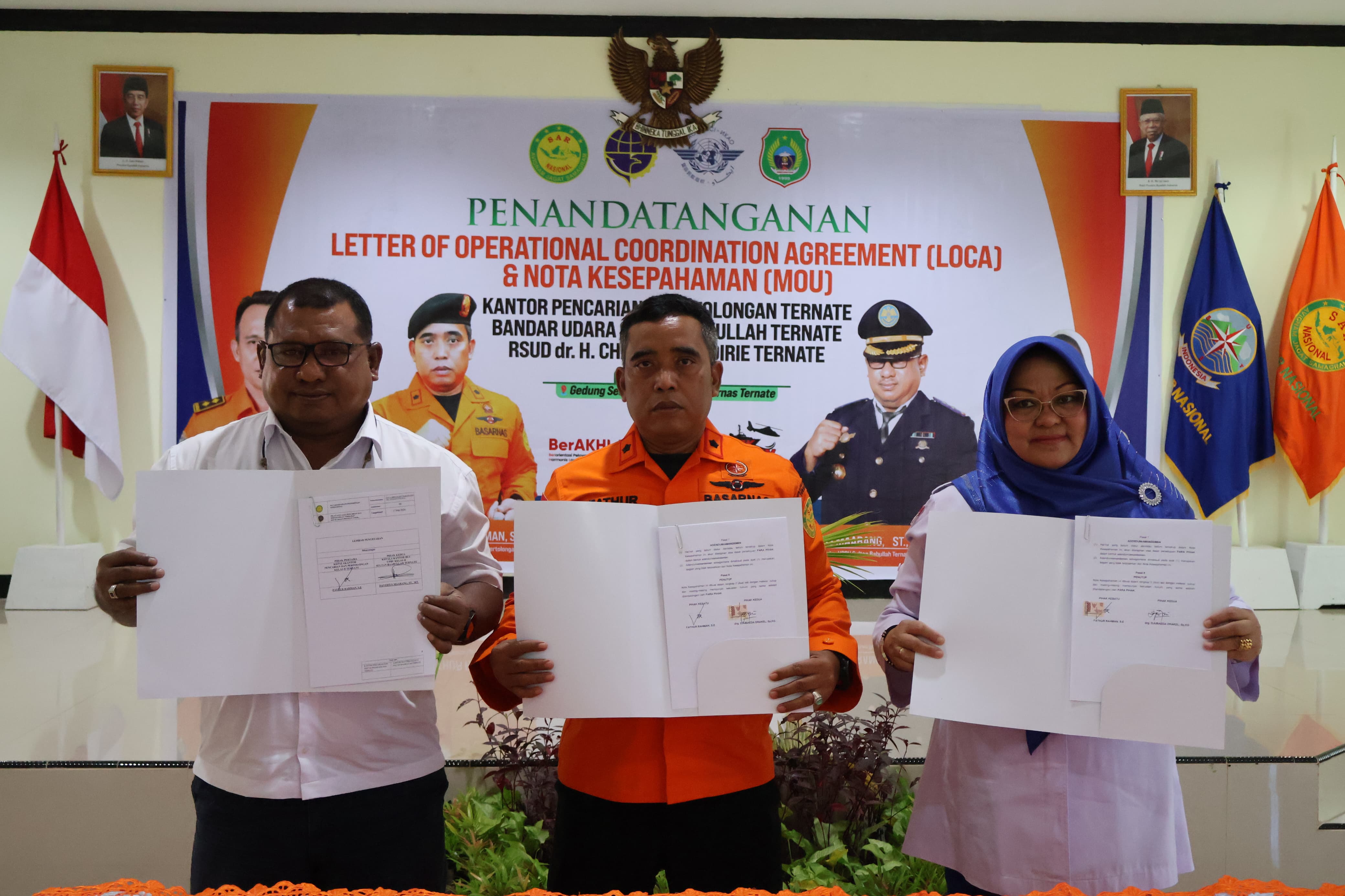 KPP TERNATE JALIN KERJA SAMA DENGAN UPBU SULTAN BABULLAH DAN RSUD CHASAN BOESORIE